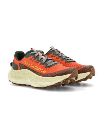 Shop New Balance More Trail V3 Sneakers In Orange
