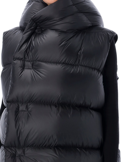 Shop Rick Owens Luxor Hooded Liner Jacket In Black