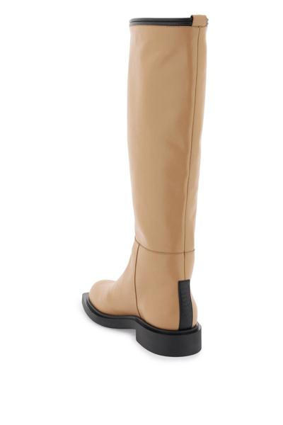 Shop 3juin Mindy Boots In Oxford Caramel (brown)