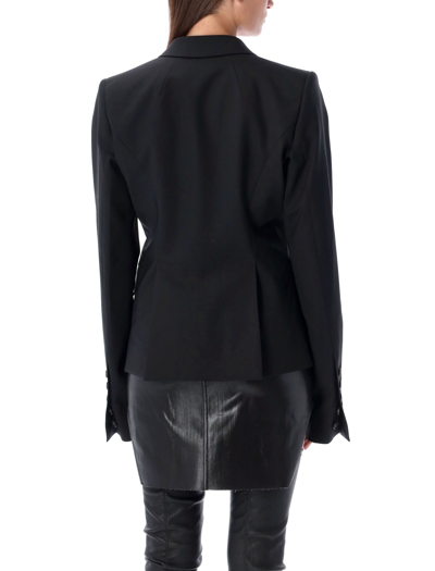 Shop Rick Owens Soft Luxor Jacket In Black