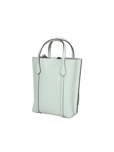 Shop Tory Burch Perry Mini Pavestone Bag In White