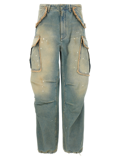 Shop Darkpark Vivi Jeans In Light Blue