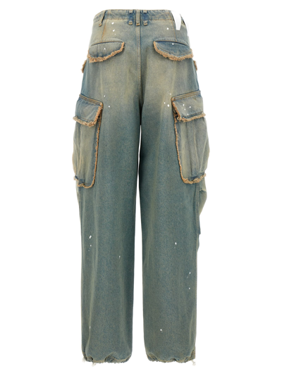 Shop Darkpark Vivi Jeans In Light Blue