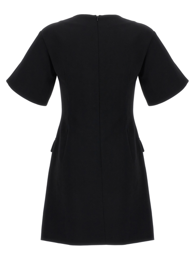 Shop Moschino Cuore Dress In Black