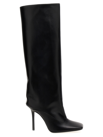 Shop Attico Sienna Boots In Black