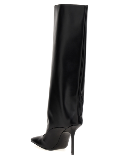 Shop Attico Sienna Boots In Black