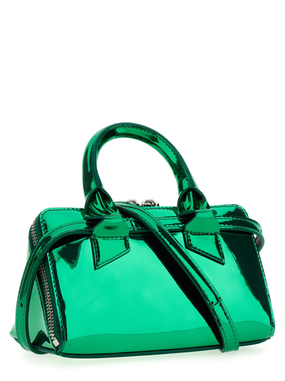 Shop Attico Friday Handbag In Green