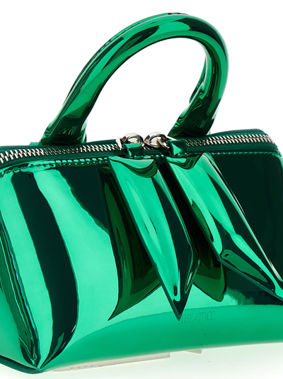 Shop Attico Friday Handbag In Green