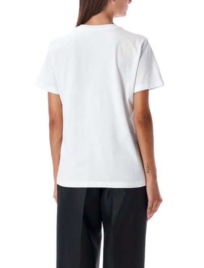 Shop Msgm I Love T-shirt In White