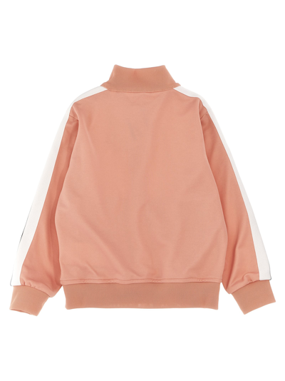 Shop Palm Angels Track Sweatshirt In Pink