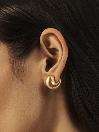 Shop Monica Vinader Nura Gold Vermeil Wrap Earrings