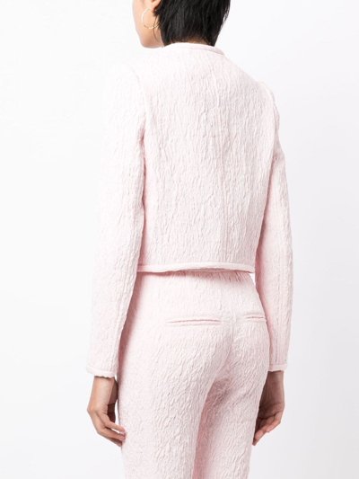 Isabel Marant Palmire Round-neck Jacket In Pink
