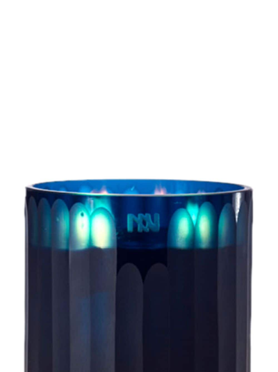 Shop Onno Medium Royal Candle In Blue