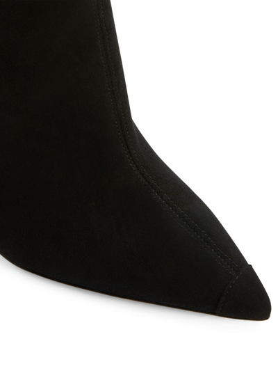 Giuseppe Zanotti Greek 105mm Pointed-toe Boots In Black
