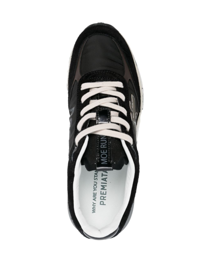 Shop Premiata Moerund 6443 Low-top Sneakers In Black