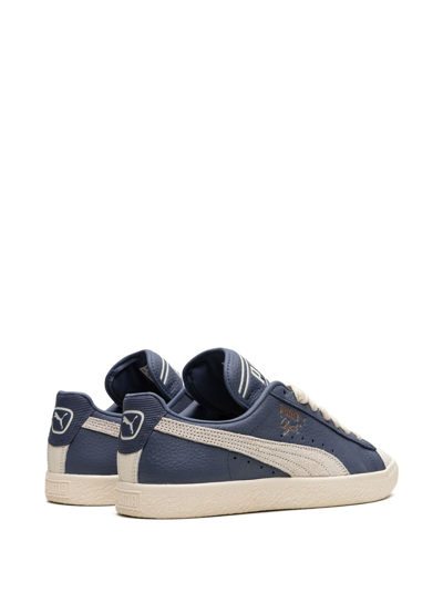 Shop Puma X Rhuigi Clyde Q3 Sneakers In Blue