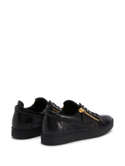 Giuseppe Zanotti Frankie Low-top Sneakers In Black