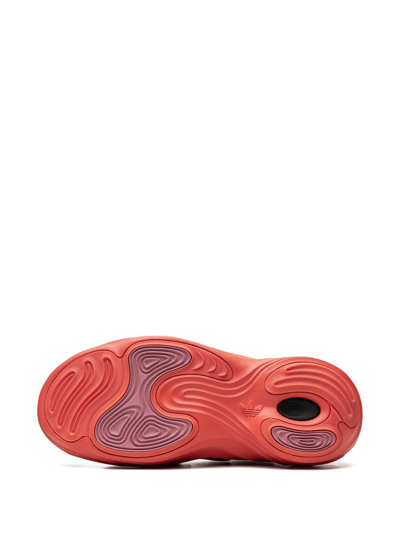 Shop Adidas Originals Adifom Q Sneakers In Red