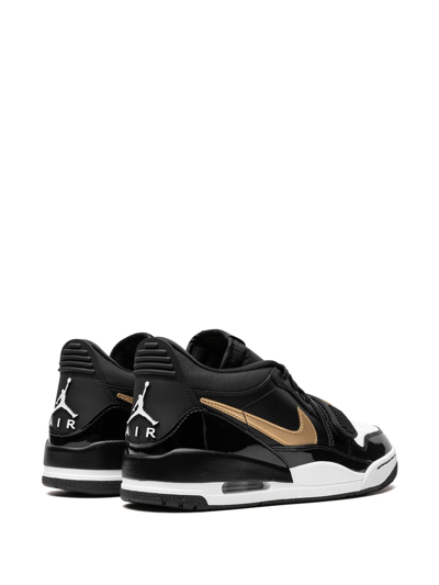 Jordan Air  Legacy 312 Low "black/metallic Gold" Sneakers In Black