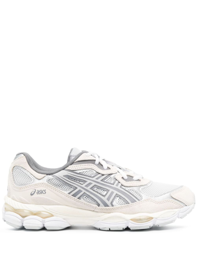 Shop Asics Gel-nyc Panelled Sneakers In Neutrals