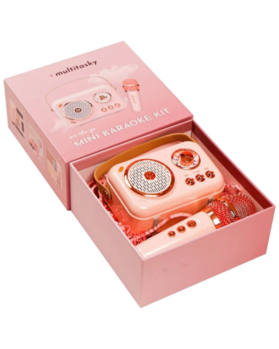 Shop Multitasky On-the-go Pink Mini Karaoke Kit