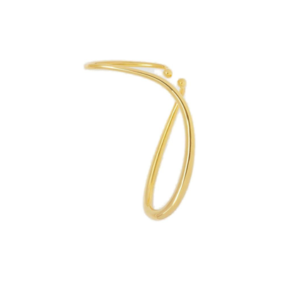 Shop Charlotte Chesnais Mirage Mono Earring In Gold