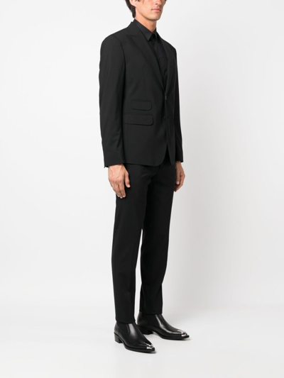 Shop Dsquared2 Single-breasted Two-piece Suit In Schwarz