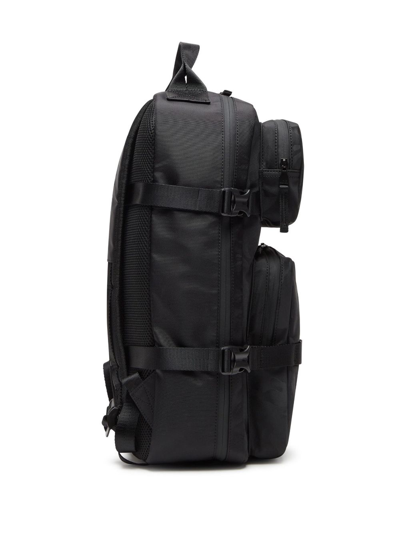Shop Diesel Dsrt Camouflage-print Backpack In Black