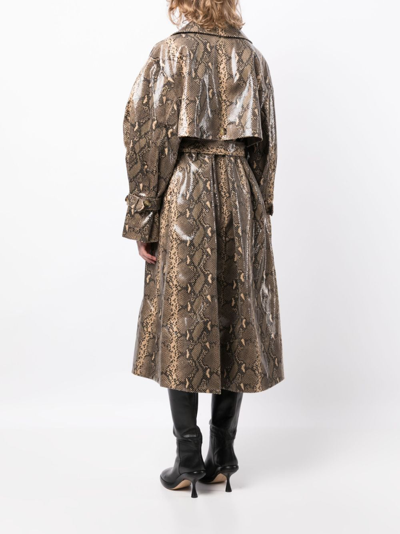 Rejina Pyo Oona Trenchcoat In Brown