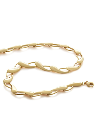 Shop Monica Vinader Nura Gold Vermeil Choker Necklace