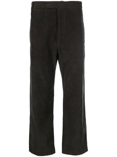 Thom Browne Brown Wide Leg Pant In Brown