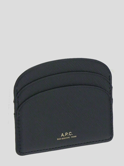 Shop Apc A.p.c. Card Holder In Black