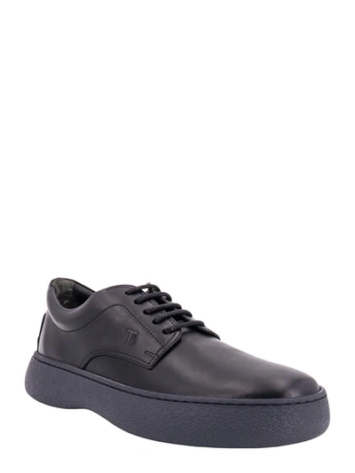 Shop Tod's Lace-up Shoe In Black