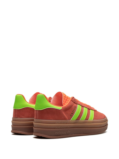 Adidas Originals Gazelle Bold Sneakers In Orange
