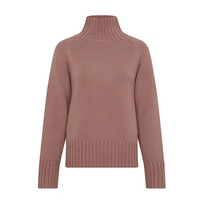 Shop 's Max Mara Mantova Turtleneck Sweater In Rosa
