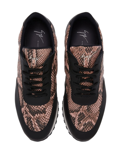 Giuseppe Zanotti Woman Sneakers Light Pink Size 11 Soft Leather