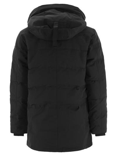 Shop Canada Goose Carson - Hooded Parka In Black
