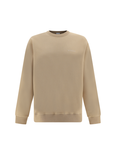 Shop Burberry Bainton Sweatshirt In Soft Fawn