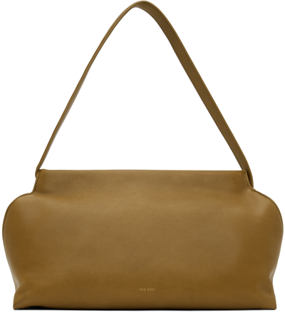 Shop The Row Tan Sienna Shoulder Bag In Muschio Shg