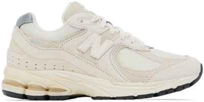 Shop New Balance Beige 2002r Sneakers In Calm Taupe/angora