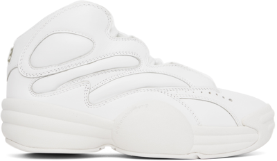 Shop Alexander Wang White Aw Hoop Sneakers In 100 White
