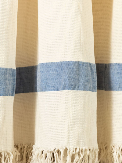 Shop The House Of Lyria Ospitalità Linen Bath Towel In Neutrals