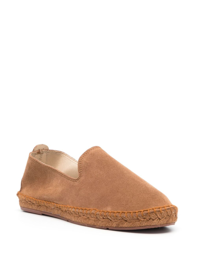 Manebi Flat Suede Espadrilles In Multi