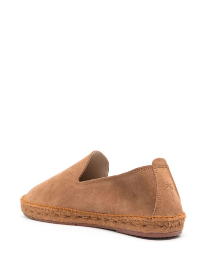 Manebi Flat Suede Espadrilles In Multi