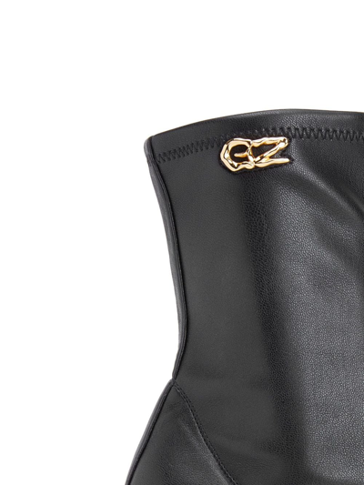 Shop Giuseppe Zanotti Zaidha Stretch 90mm Ankle Boots In Black
