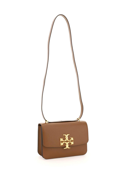 Shop Tory Burch Eleanor Shoulder Bag In Brown