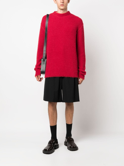 Uma Wang Long Sleeves Top In Red