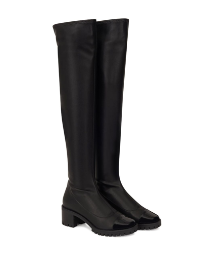 Shop Giuseppe Zanotti Be-fore 45mm Thigh-length Boots In Black
