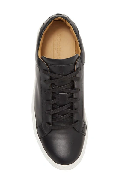 Shop To Boot New York Devin Leather Sneaker In Nappa Black F.725