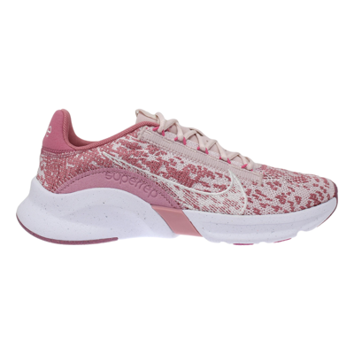 Shop Nike Superrep Go 3 Nn Fk Desert Berry/sail-barely Rose Dh3393-600 Women's In Pink